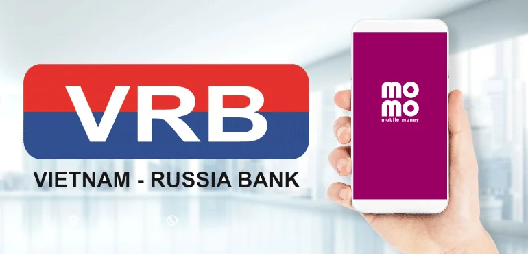 liên kết momo với ngân hàng VRB