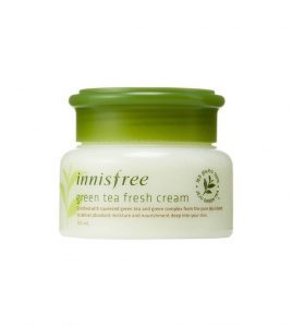 Kem dưỡng ẩm Innisfree Green tea Fresh skin